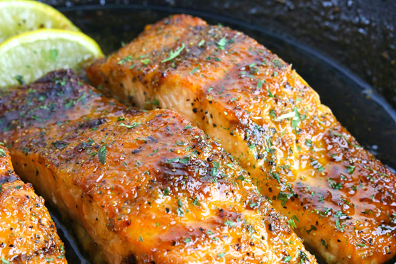 Easy Browned Butter Honey Garlic Salmon Recipe