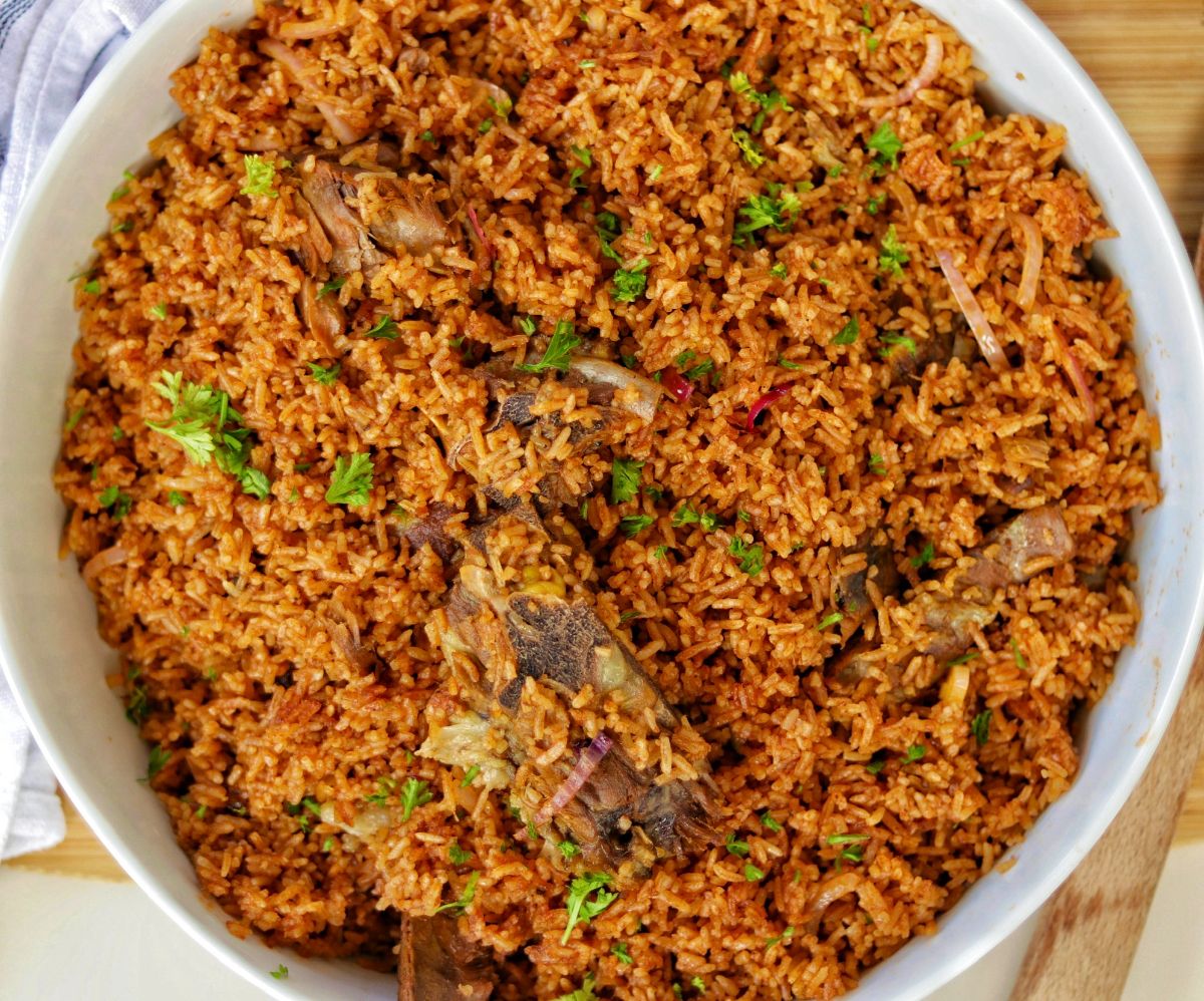 Easy Jollof Rice Recipe 