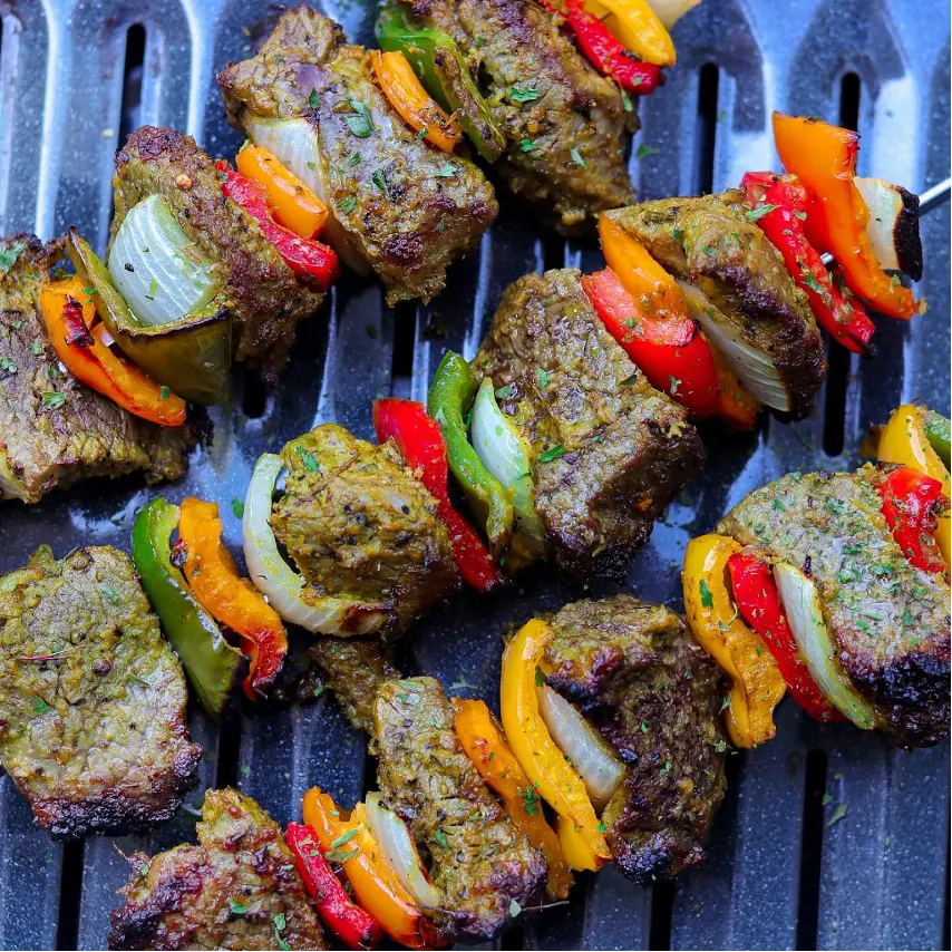 Oven Grill Mediterranean Beef Kebab