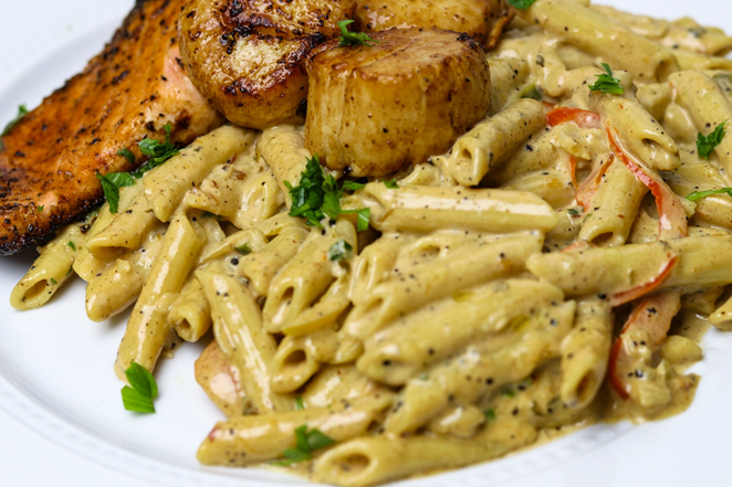Seafood Rasta Pasta