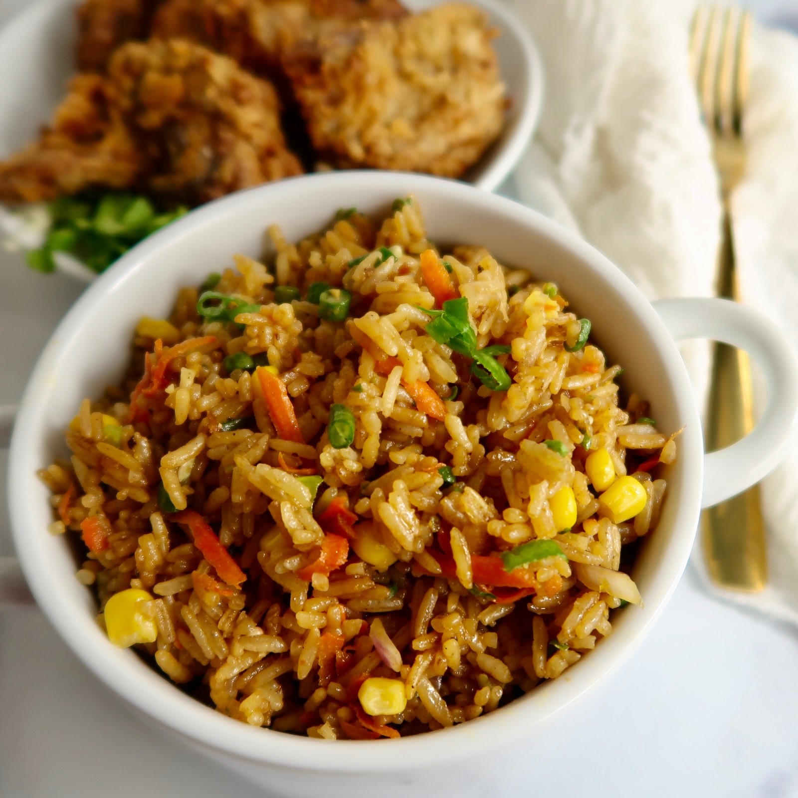 essay about fried rice