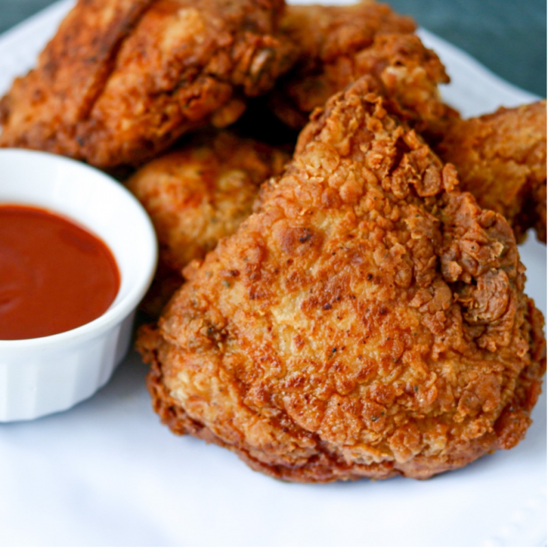 Homemade Crispy Fried Chicken – Foodie Not a Chef | Afrocaribbean Food Blog